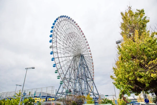 Osaka Japonia Listopada 2018 Tempozan Diabelski Unosi 112 Metrów Powietrzu — Zdjęcie stockowe