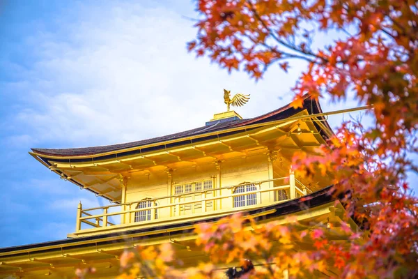 Kioto Japonia Listopada 2018 Kinkakuji Jest Zen Świątyni Północnym Kioto — Zdjęcie stockowe