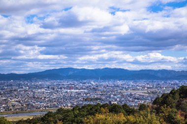 Arashiyama'daki Iwatayama Monkey Park, Kyoto şehrinin, Japonya'nın muhteşem panoramik manzarasını sunmaktadır..