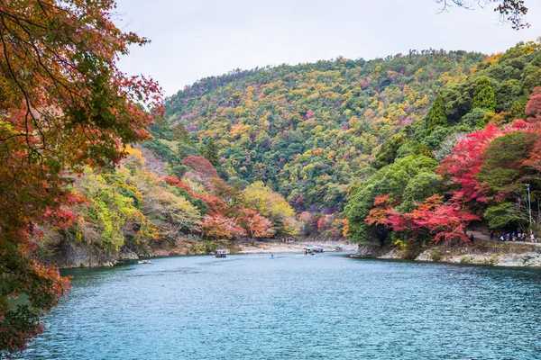 Arashiyama ve Katsura nehri Japonya'nın sonbaharında turist için ünlü bir yerdir. Birçok turist nehir yakınındaki güzel sonbahar renkleri görmek için geliyor. 