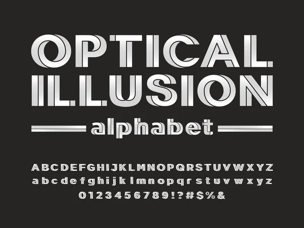 Modern soyut alfabe tasarımının vektörü