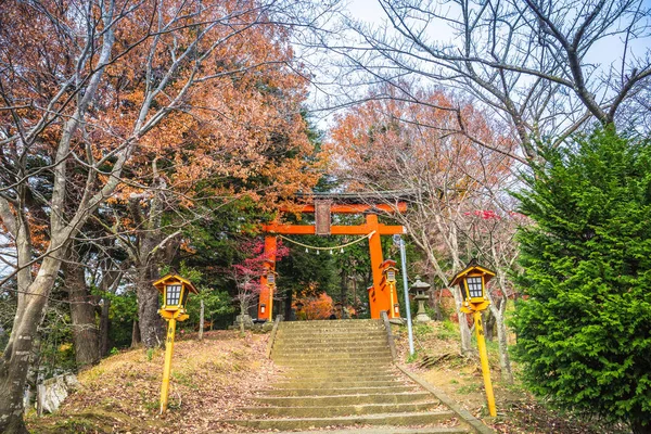 Fujiyoshida Japonia Listopada 2018 Świątynia Arakura Sengen Jest Jednym Czołowych — Zdjęcie stockowe