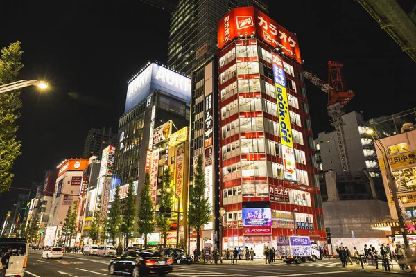 Tokio Japonsko Listopad 2018 Akihabara Mnohým Pokládat Otaku Kulturní Centrum — Stock fotografie