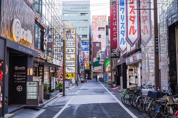 Tokyo Japon 1Er Décembre 2018 Kabukicho Est Quartier Divertissement Lumière — Photo