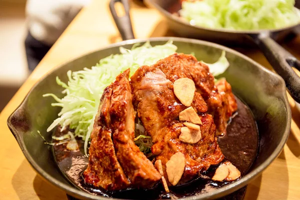 Tokyo Tonteki Este Una Dintre Cele Mai Populare Alimente Din — Fotografie, imagine de stoc