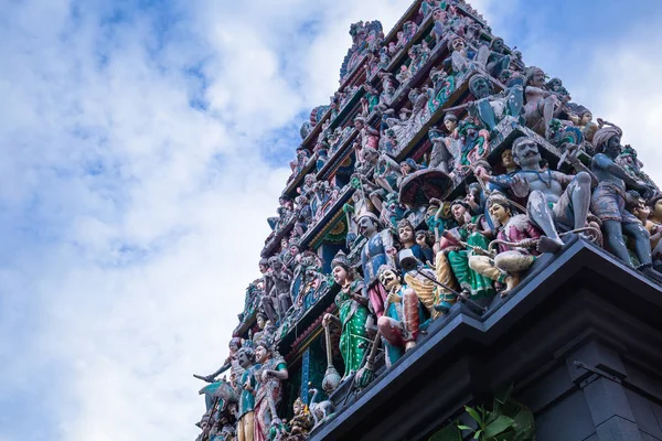 Świątynia Sri Mariamman Chinatown Singapur — Zdjęcie stockowe