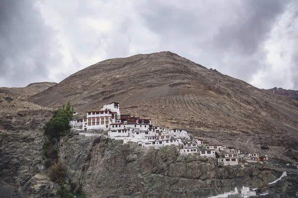Jammu Diskit Gompa Legrégebbi Legnagyobb Buddhista Kolostor Nubra Völgyében Ladakh — Stock Fotó