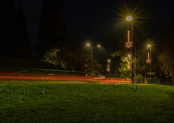 gece uzun obtüratör hızı görüntü