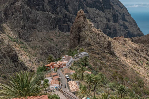 Masca, a village of pirates, beautiful mountain village in Tenerife.