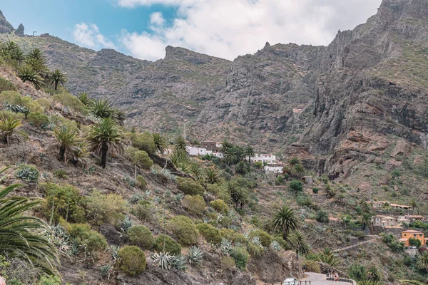 Masca, a village of pirates, beautiful mountain village in Tenerife.