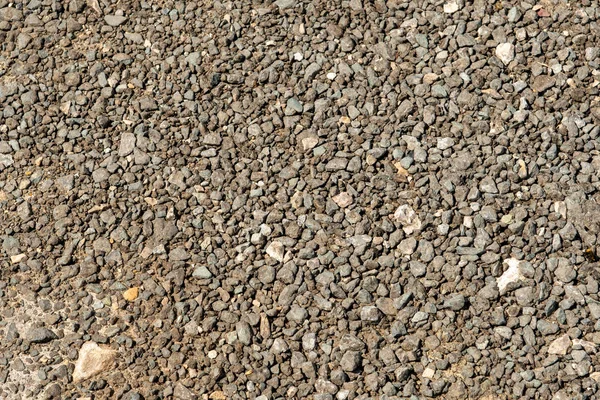 Trampled Fine Gravel Walkway Riverbank Background — Stock Photo, Image