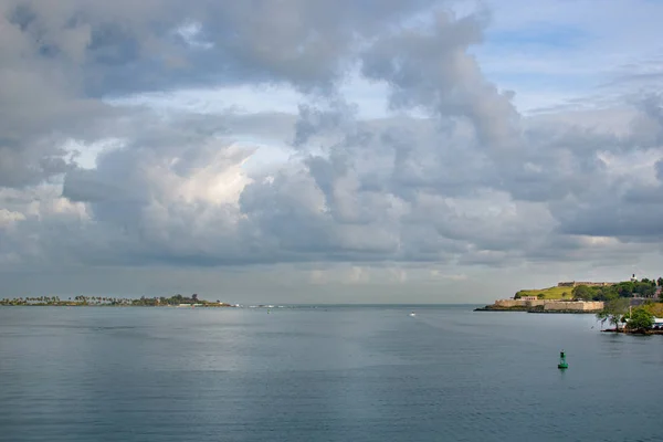 Vue Sur Baie San Juan Fort San Felipe Del Morro — Photo