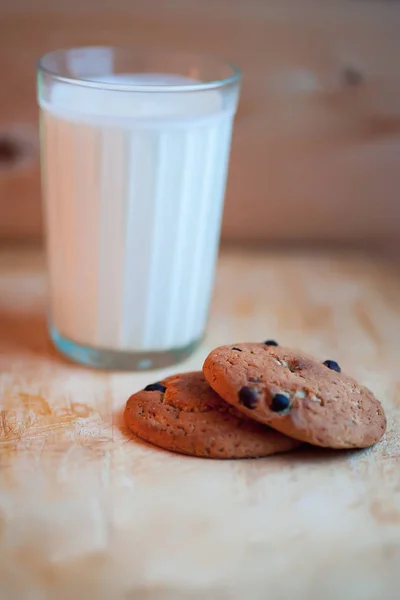 Milk Oatmeal Cookies — Stock Photo, Image