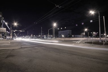 uzun pozlama gece yol