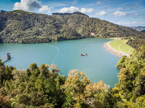 Büyük su rezervuar Barajı Waikato Yeni Zelanda