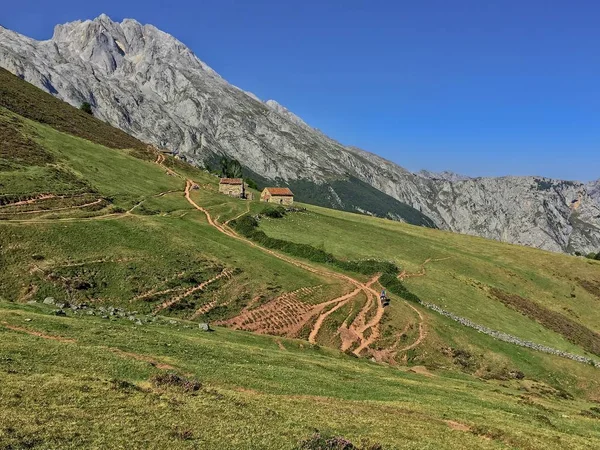 Dovolená Picos Europa Asturias Španělsko — Stock fotografie