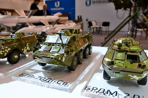 Киев Украина Октября 2018 Военная Техника Международной Специализированной Выставке Оружие — стоковое фото