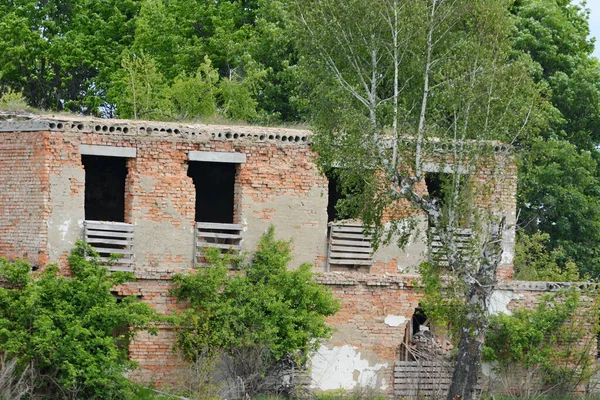 Malopolovetske Ucrânia Maio 2020 Edifício Militar Abandonado Das Forças Armadas — Fotografia de Stock