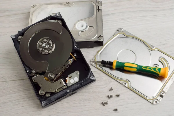 repair and maintenance of hard drives