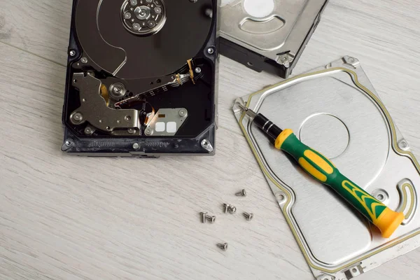 Riparazione Manutenzione Hard Disk — Foto Stock