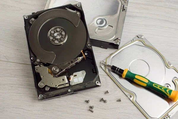 Riparazione Manutenzione Hard Disk — Foto Stock