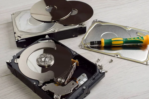 repair and maintenance of hard drives