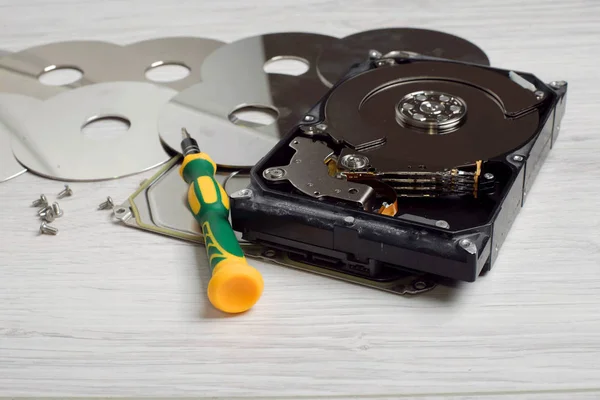 Repair Maintenance Hard Drives — Stock Photo, Image