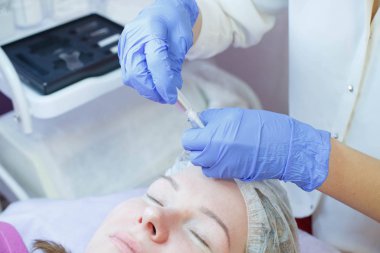 Kadın kirpik uzatma, kirpik Laminasyon için yordam