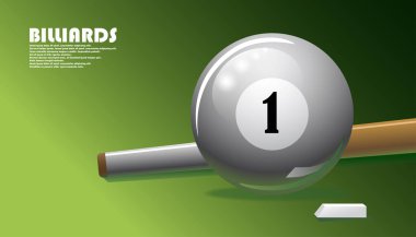 Bilardo ve alkol konu resimli poster