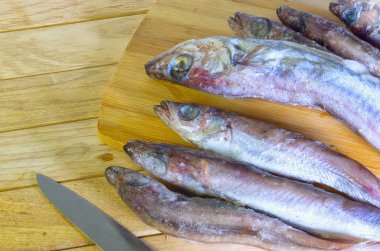 Taze deniz besleyici balık, karkas