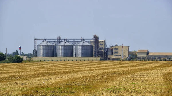 Büyük asansör tipi endüstriyel granary — Stok fotoğraf