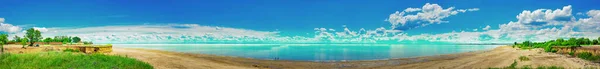 Водосховище Краснодар Пляж Фермі Леніна — стокове фото