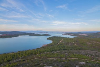 Şeytan Sofrası görünümünde Ayvalık, Balıkesir, Türkiye