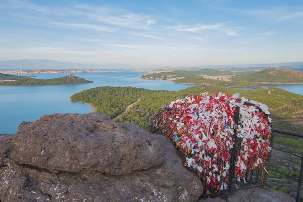 Devil Footprint Seytan Sofrasi Ayvalik Turkey — Stock Photo, Image