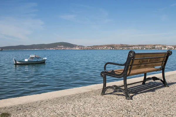 Місто Видом Море Ayvalik — стокове фото