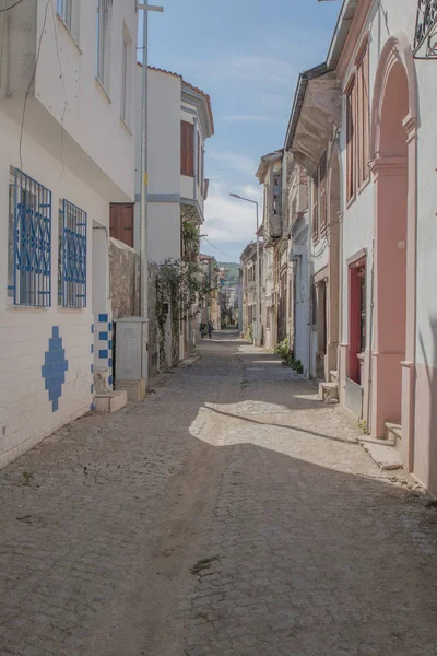 Oldtown Street View Ayvalık — Zdjęcie stockowe