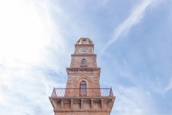 Canakkale Turkey October 2017 Street View Historical Clock Tower Located — Stock Photo, Image