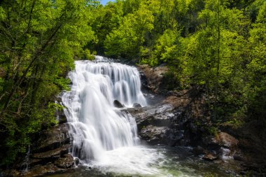Tennessee kel River Falls bahar içinde yatay çekim. 
