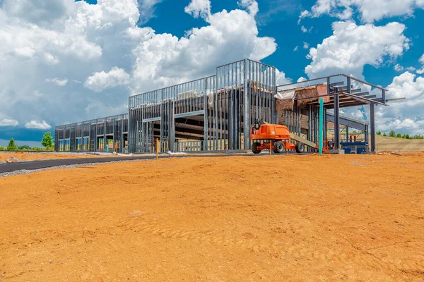 Fotografía Horizontal Una Obra Comercial Con Espacio Para Copias — Foto de Stock