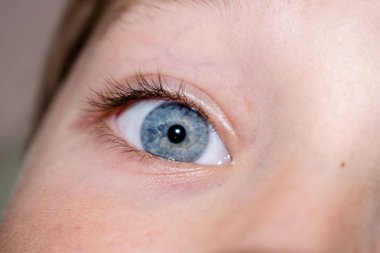 tasarım için ilaç vücut parçası için göz bebek mavi ışık