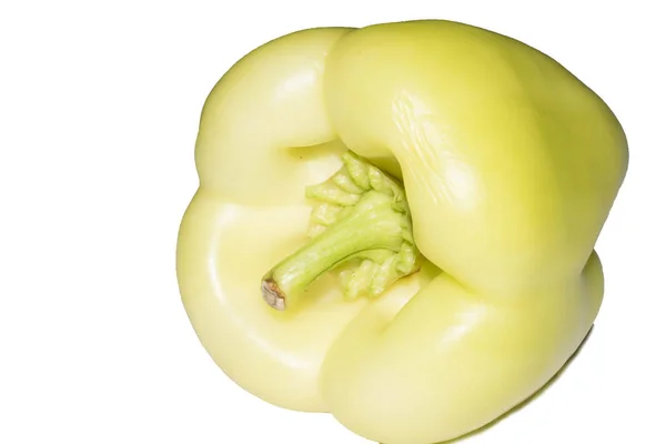 Balgarian Green Pepper Vegetable Salads Dizayna Isolated White Background — Stock Photo, Image