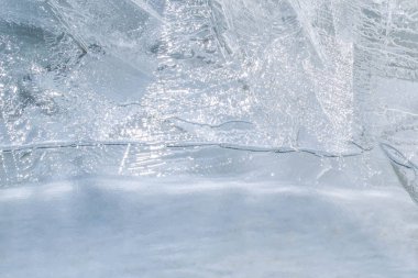 İnce desenli kış buz soğuk tasarım arka planı için