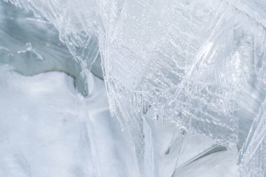 İnce desenli kış buz soğuk tasarım arka planı için