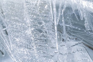 İnce desenli kış buz soğuk tasarım arka planı için