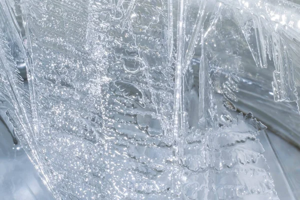 İnce desenli kış buz soğuk tasarım arka planı için