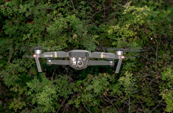 Quadricóptero Drones Veículo Aéreo Não Tripulado Para Atirar Altitudes Que — Fotografia de Stock