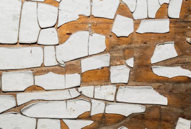 Tasarım arka plan için eski bir kırık yüzey duvarında boya