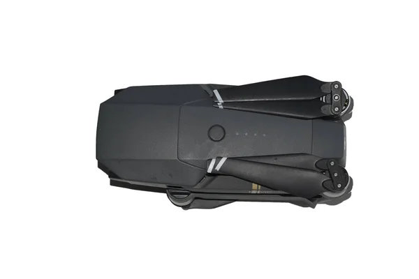 İnsansız hava aracı dji Mavic Pro quadcopter pil güç kaynağı fotoğraf-video çekim beyaz arka planda ülke Kazakistan şehir Kentau üzerinde izole 27 Temmuz, 2019