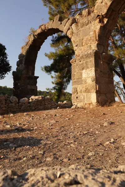 Phaselis Old City Turkey Antalya Ruins Antique Place — Stock Photo, Image