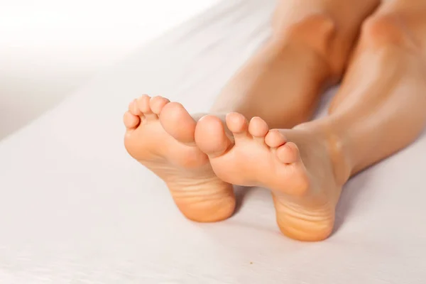 Beautifully Groomed Woman Feet — Stock Photo, Image